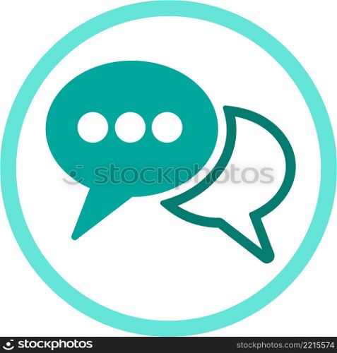 Speech bubbles icon symbol sign