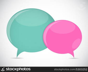 Speech Bubbles Vector Illustration EPS10. Speech Bubbles Vector Illustration