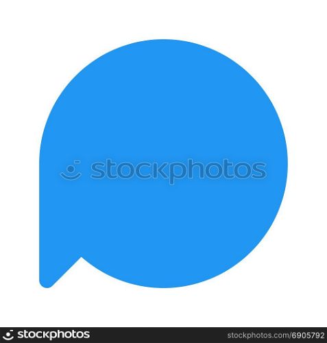 speech chat, icon on isolated background