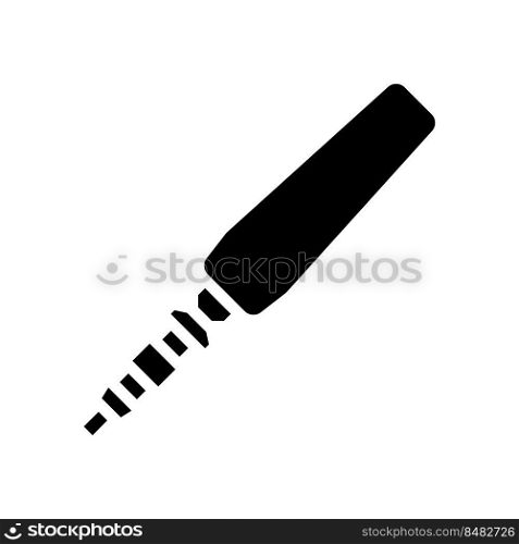 speech mic microphone glyph icon vector. speech mic microphone sign. isolated symbol illustration. speech mic microphone glyph icon vector illustration