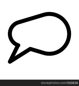 speech talk bubble, icon on isolated background