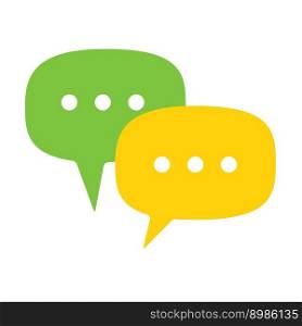 speech text box with three dots Conversation concept to exchange ideas.