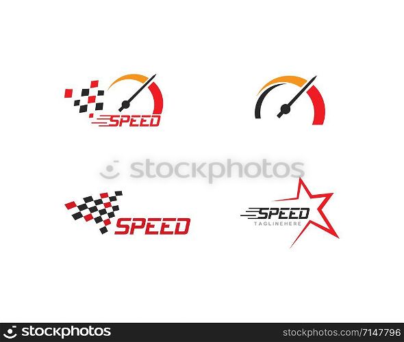 speed Auto car Logo Template vector