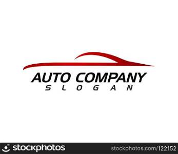 speed Auto car Logo Template vector icon 