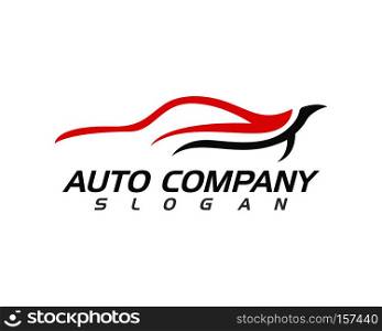 speed Auto car Logo Template vector icon