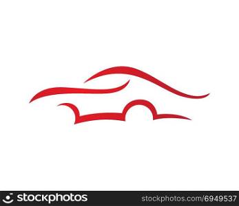 speed Auto car Logo Template vector icon