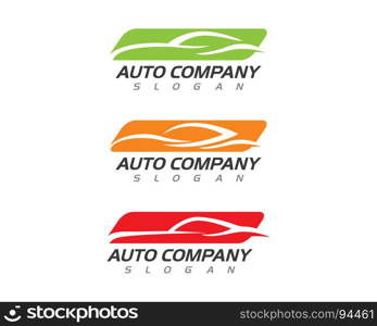 speed Auto car Logo Template vector illustration icon design