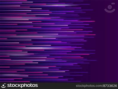Speed line background. Energy neon lines, quick speeding geometric concept. Glowing lights, comic moving flash. Technology or music vector banner. Energy speed neon and light motion illustration. Speed line background. Energy neon lines, quick speeding geometric concept. Glowing colorful lights, comic moving flash. Technology or music exact vector banner