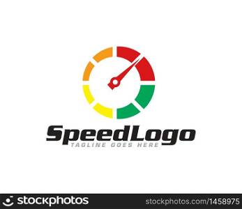 Speed Logo Icon Design Vector