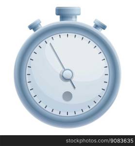 Speed stopwatch icon cartoon vector. Timer clock. Watch time. Speed stopwatch icon cartoon vector. Timer clock