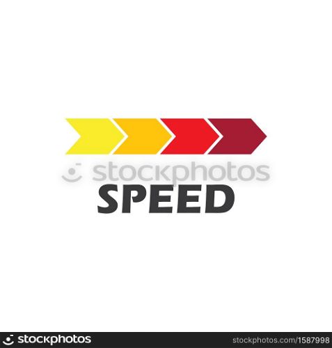 Speed,top speed,faster logo illustration vector design