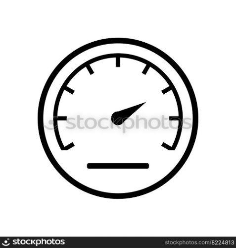 Speedometer icon vector design templates on white background