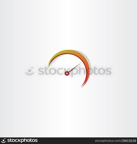 speedometer icon vector element design