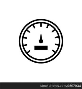speedometer icon vector template illustration logo design