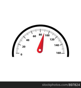 Speedometer vector illustration icon design