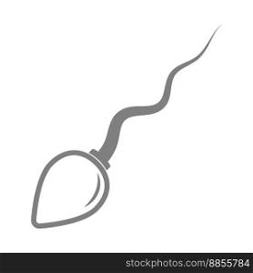 Sperm icon design illustration template