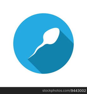 sperm icon vector template illustration logo design