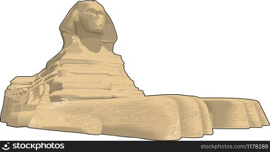 Sphinx Vector Illustration