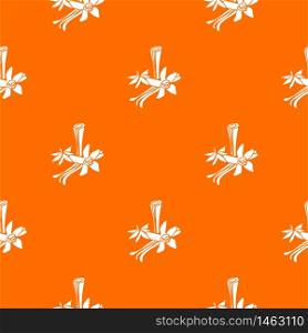 Spices pattern vector orange for any web design best. Spices pattern vector orange
