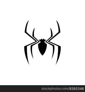 Spider icon logo vector design template