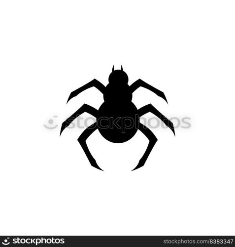 Spider icon logo vector design template