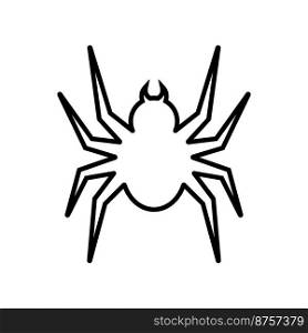 spider icon vector illustration logo design