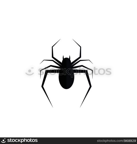 spider ilustration logo vector template