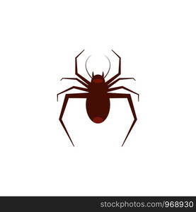 spider ilustration logo vector template