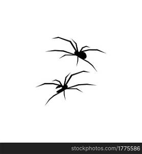 Spider logo icon design concept template illustration vector