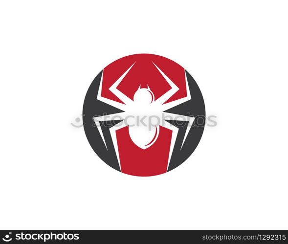 Spider logo icon illustration design