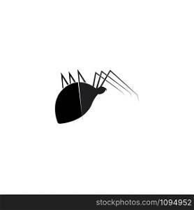spider logo vector for business