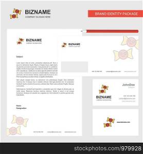 Spider web and spider Business Letterhead, Envelope and visiting Card Design vector template
