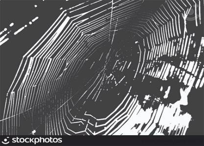 Spider Web Black Overlay Texture For Your Design. EPS10 vector.