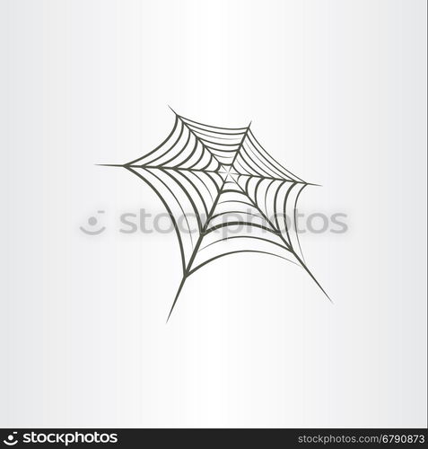 spider web illustration vector background line