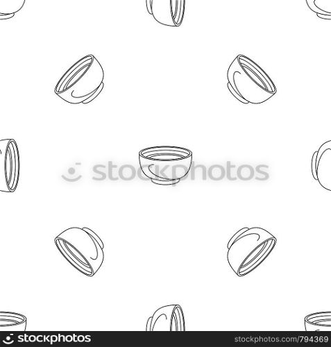 Spinach soup icon. Outline illustration of spinach soup vector icon for web design isolated on white background. Spinach soup icon, outline style
