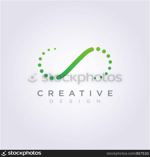 Spine Abstract Vector Illustration Design Clipart Symbol Logo Template.