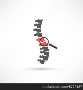 Spine diagnostics symbol design