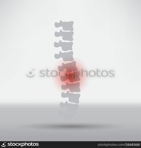 Spine diagnostics symbol design