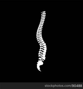 Spine it is icon .. Spine it is icon . Flat style .