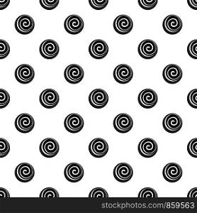 Spiral cake pattern seamless vector repeat geometric for any web design. Spiral cake pattern seamless vector