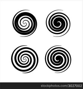 Spiral Collection, Archimedean, Fermat Spiral Vector Art Illustration. Spiral Collection, Archimedean, Fermat Spiral