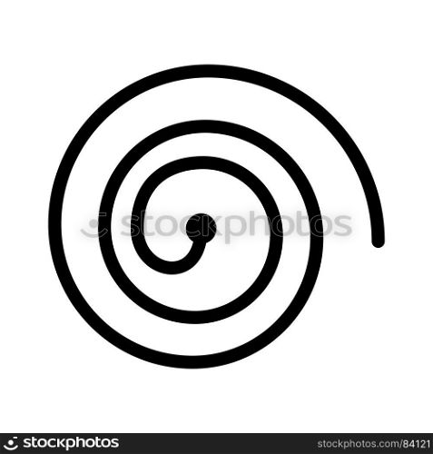 Spiral icon .