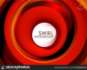 Spiral swirl flowing lines 3d vector abstract digital motion background design. Rotating concept. Spiral swirl flowing lines 3d vector abstract digital motion background design. Rotating concept. Vector illustration