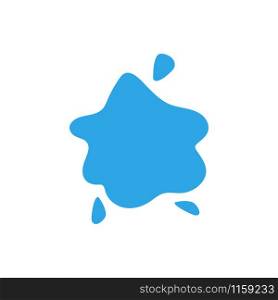 Splash water icon design template vector isolated illustration. Splash water icon design template vector isolated