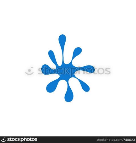 Splash Water Logo Template vector illustration design