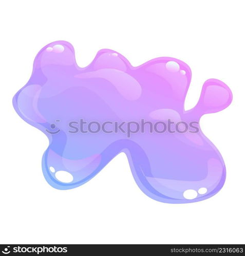 Splat splash icon cartoon vector. Slime drip. Liquid goo. Splat splash icon cartoon vector. Slime drip