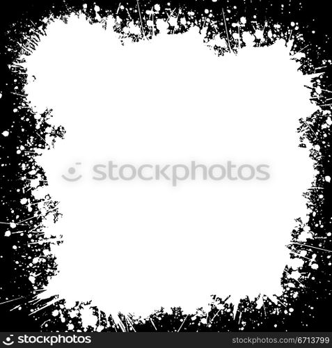 splatter border