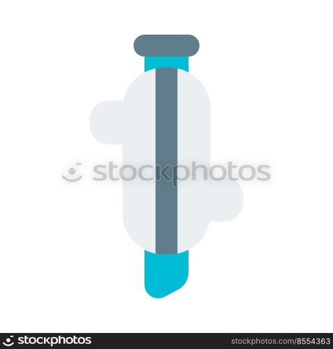 Split intake functioning device isolated on a white background