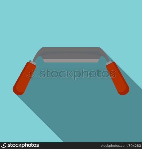 Spokeshave icon. Flat illustration of spokeshave vector icon for web design. Spokeshave icon, flat style