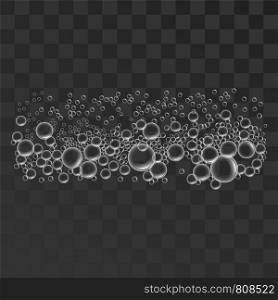 Sponge bubbles icon. Realistic illustration of sponge bubbles vector icon for web design. Sponge bubbles icon, realistic style